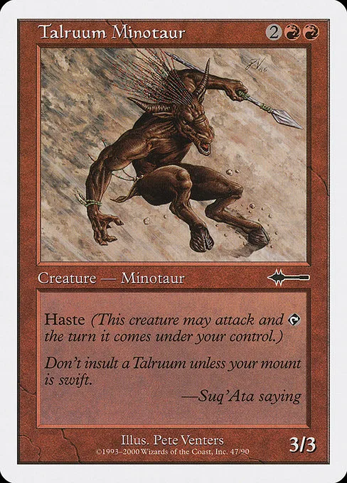 Talruum Minotaur · Beatdown Box Set 47/90