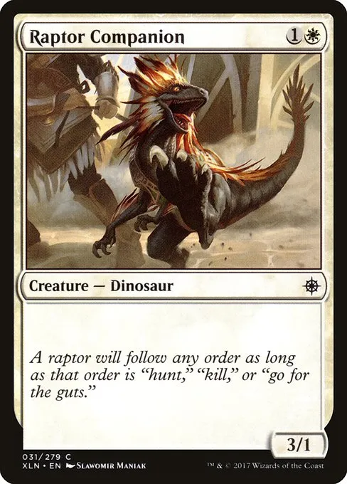 Raptor Companion · Ixalan 31/289