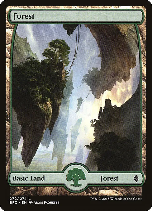 Forest · Battle for Zendikar 272/299