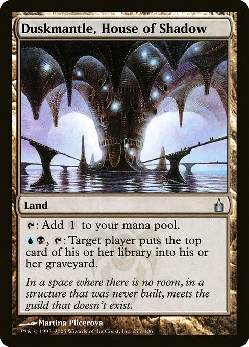 Duskmantle, House of Shadow · Ravnica: City of Guilds 277/306