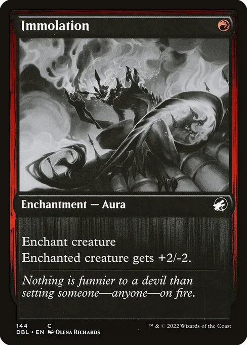 Immolation · Innistrad: Double Feature 144/535