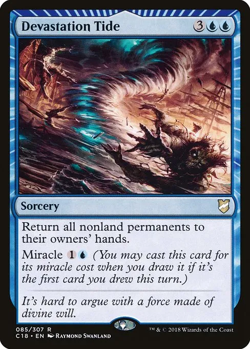 Devastation Tide · Commander 2018 85/307