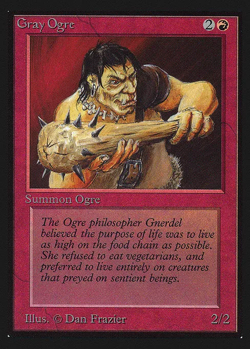 Gray Ogre · Collectors' Edition 157/302