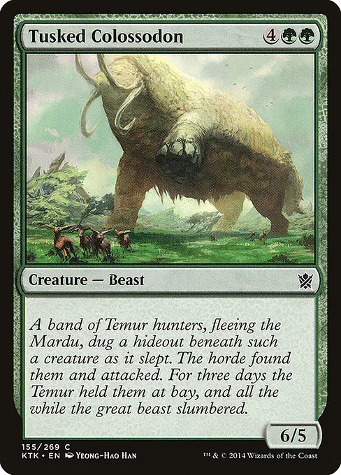 Tusked Colossodon · Khans of Tarkir 155/293