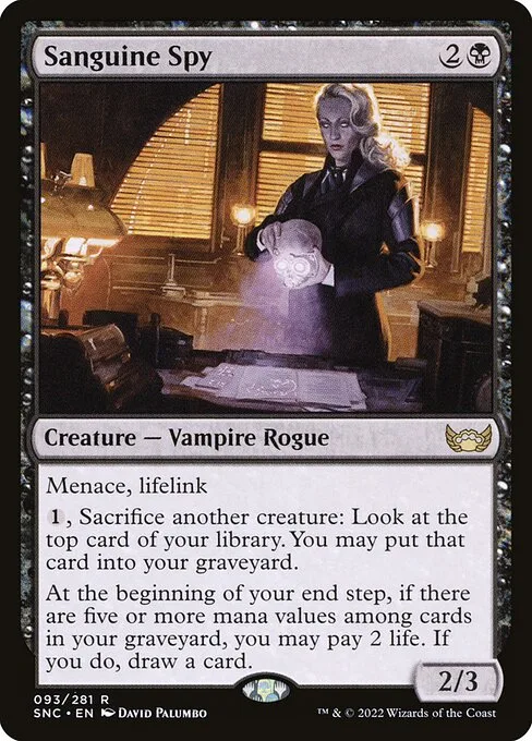 Sanguine Spy · Streets of New Capenna 93/513