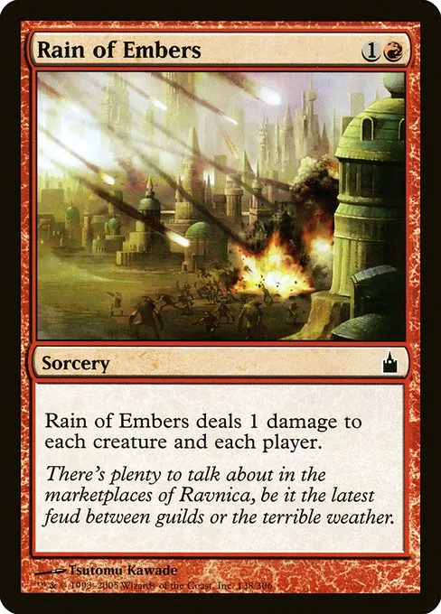 Rain of Embers · Ravnica: City of Guilds 138/306