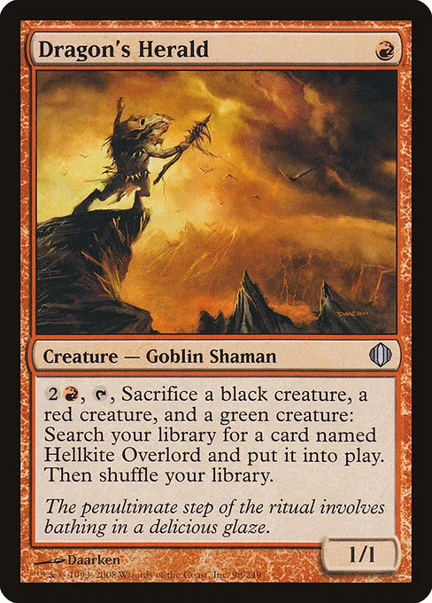 Dragon's Herald · Shards of Alara 98/250