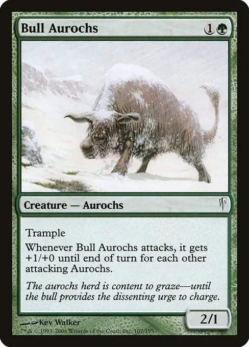 Bull Aurochs · Coldsnap 107/155