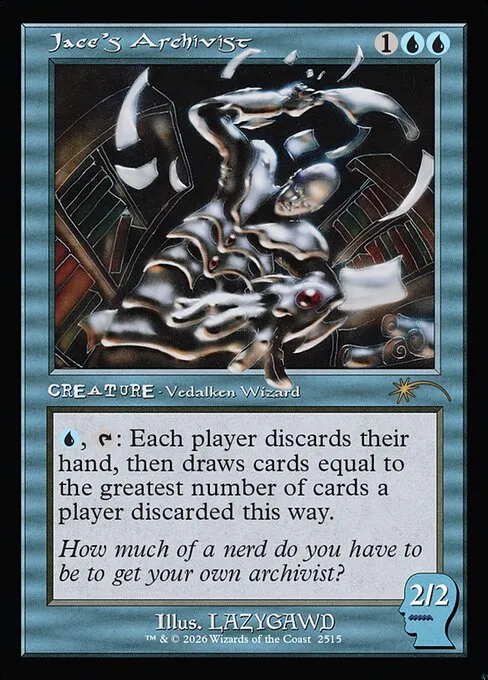 Jace's Archivist · Secret Lair Drop 2515/2547