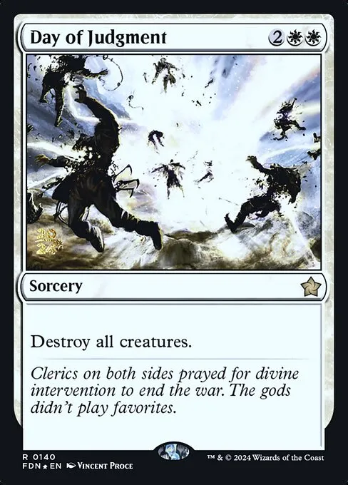 Day of Judgment · Foundations Promos 140s/106