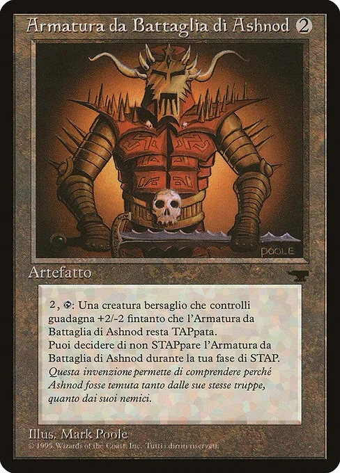Ashnod's Battle Gear · Rinascimento 102/69
