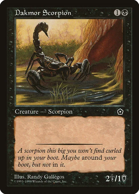 Dakmor Scorpion · Portal Second Age 70/165