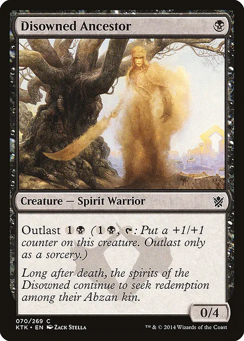 Disowned Ancestor · Khans of Tarkir 70/293