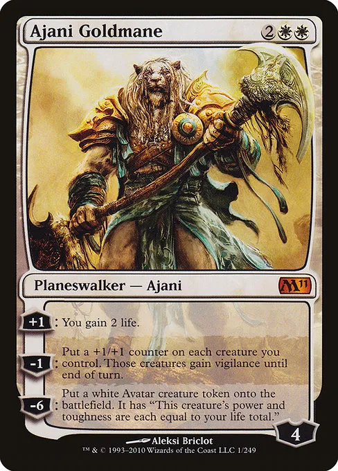Ajani Goldmane · Magic 2011 1/249
