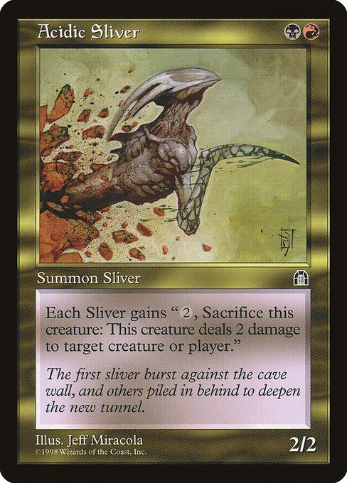 Acidic Sliver · Stronghold 126/143