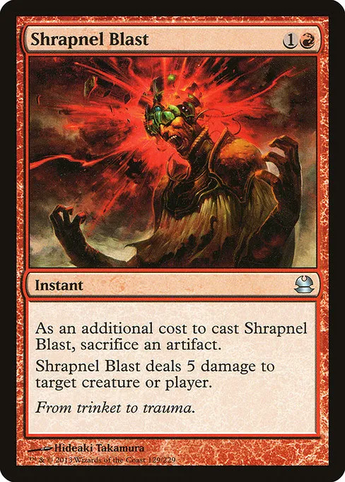 Shrapnel Blast · Modern Masters 129/229
