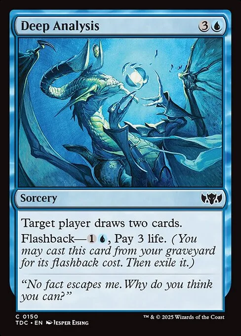 Deep Analysis · Tarkir: Dragonstorm Commander 150/413