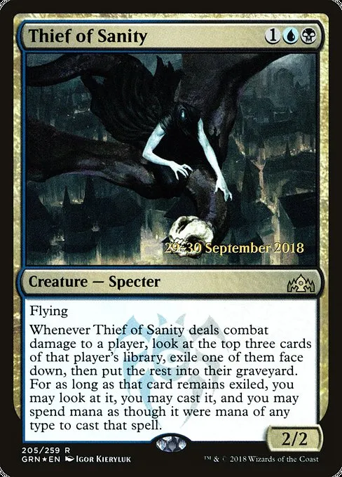 Thief of Sanity · Guilds of Ravnica Promos 205s/84