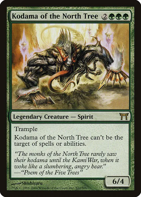 Kodama of the North Tree · Champions of Kamigawa 222/307