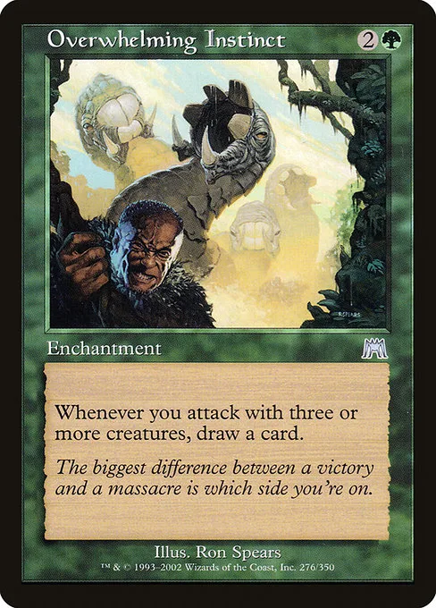 Overwhelming Instinct · Onslaught 276/351