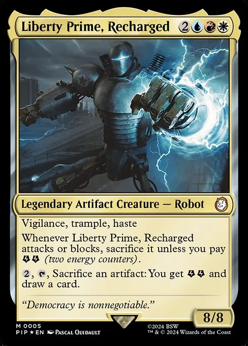 Liberty Prime, Recharged · Fallout 5/1068