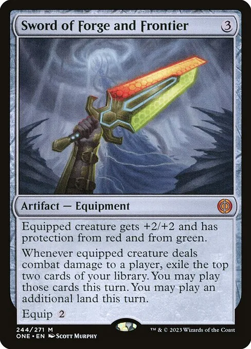 Sword of Forge and Frontier · Phyrexia: All Will Be One 244/479