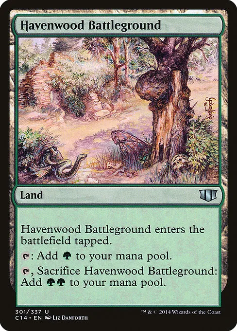 Havenwood Battleground · Commander 2014 301/337