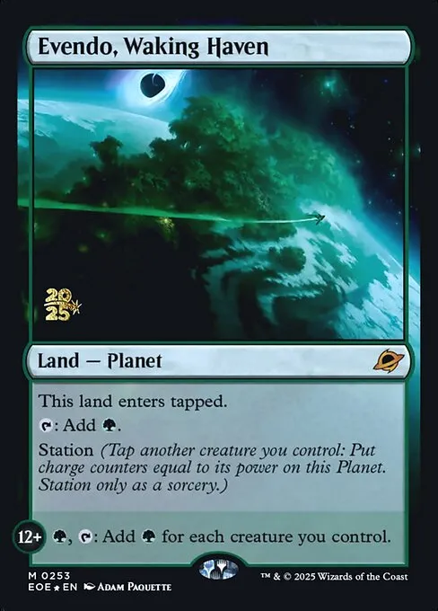 Evendo, Waking Haven · Edge of Eternities Promos 253s/160