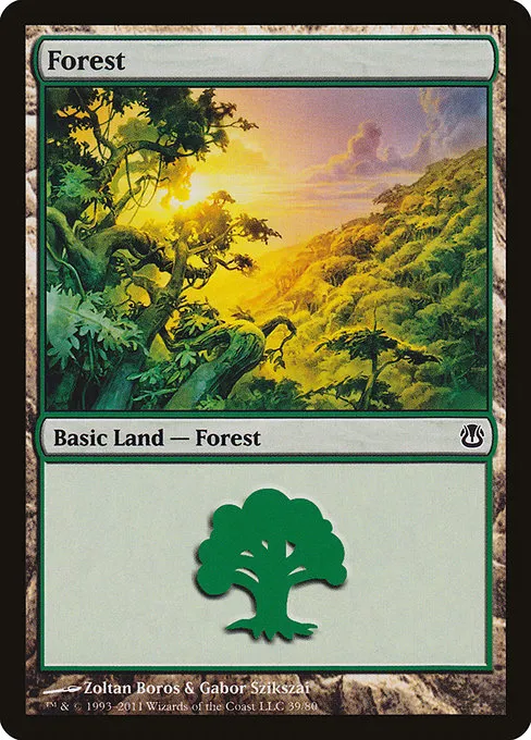 Forest · Duel Decks: Ajani vs. Nicol Bolas 39/80