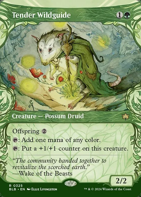 Tender Wildguide · Bloomburrow 325/398