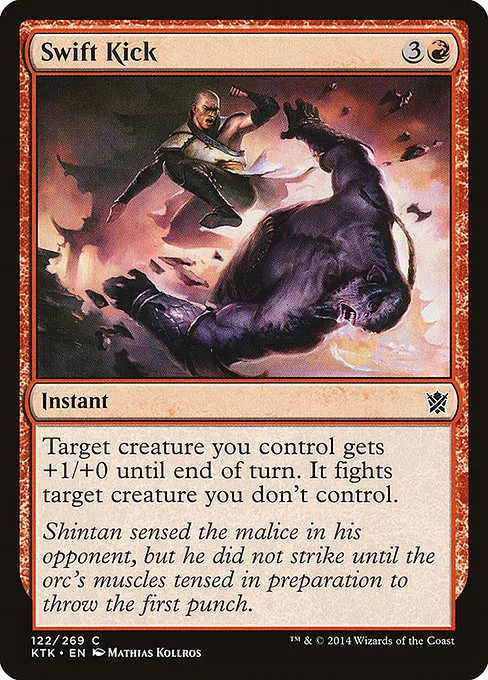 Swift Kick · Khans of Tarkir 122/293