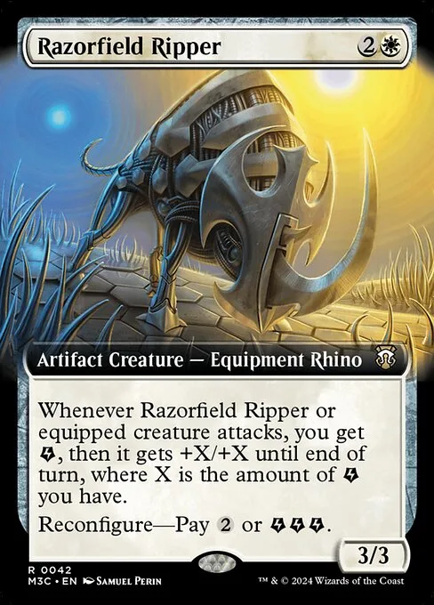 Razorfield Ripper · Modern Horizons 3 Commander 42/398