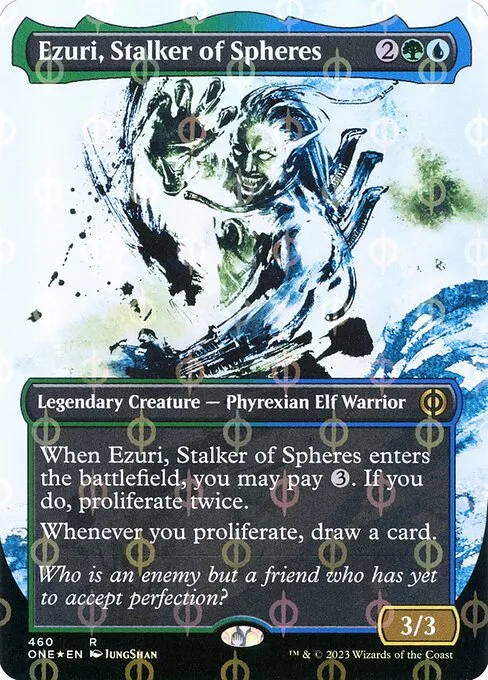 Ezuri, Stalker of Spheres · Phyrexia: All Will Be One 460/479