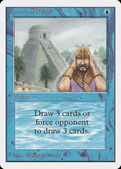 Ancestral Recall · Unlimited Edition 48/302