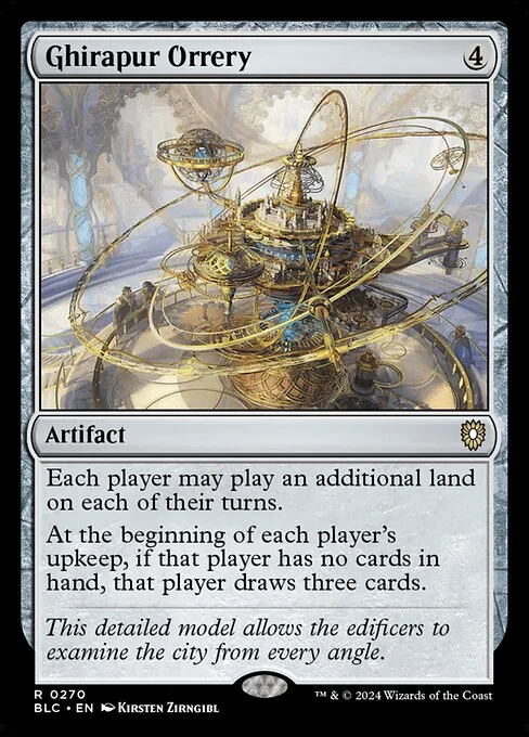 Ghirapur Orrery · Bloomburrow Commander 270/356