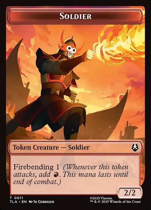 Soldier · Avatar: The Last Airbender Tokens 11/22