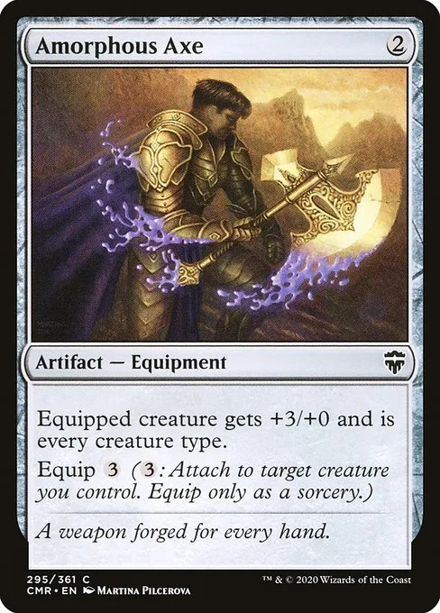 Amorphous Axe · Commander Legends 295/718