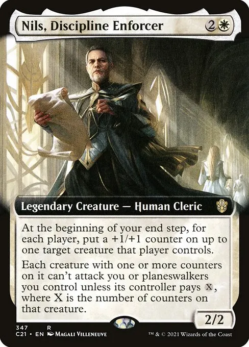 Nils, Discipline Enforcer · Commander 2021 347/409