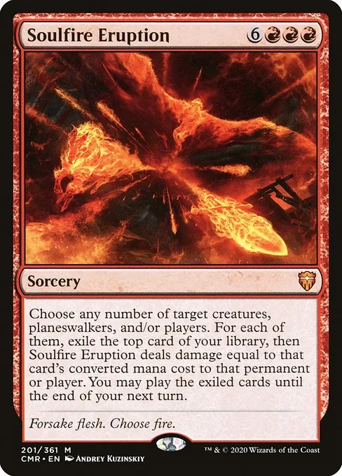 Soulfire Eruption · Commander Legends 201/718
