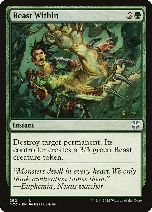 Beast Within · New Capenna Commander 282/447