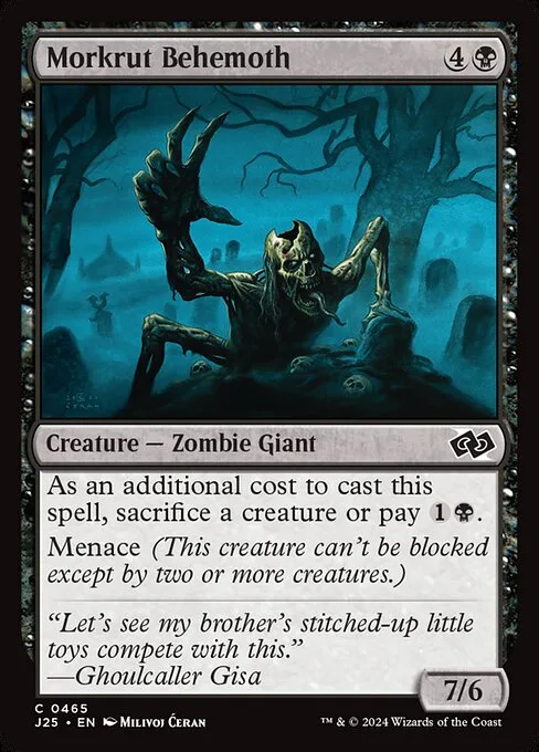 Morkrut Behemoth · Foundations Jumpstart 465/779