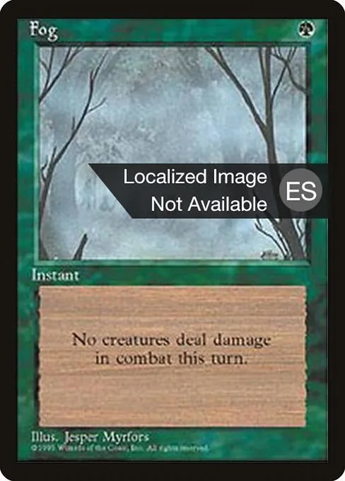 Fog · Fourth Edition Foreign Black Border 244/378