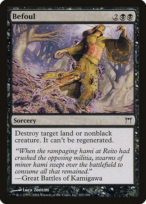 Befoul · Champions of Kamigawa 102/307
