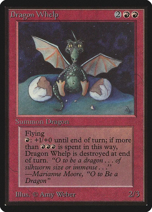 Dragon Whelp · Limited Edition Beta 142/302