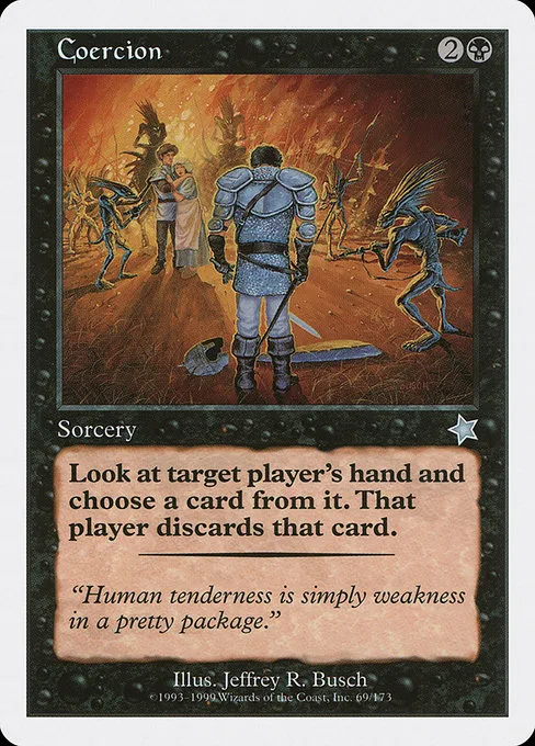 Coercion · Starter 1999 69/173