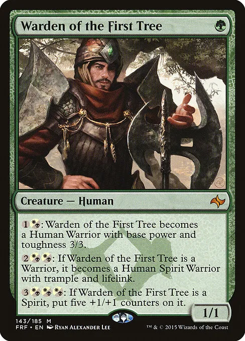Warden of the First Tree · Fate Reforged 143/191