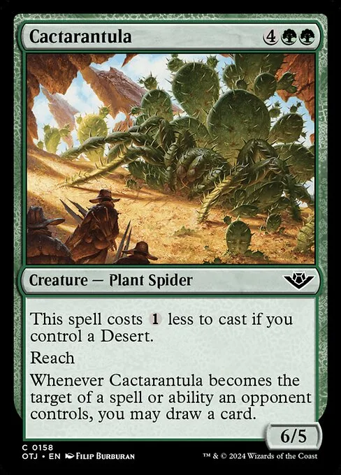 Cactarantula · Outlaws of Thunder Junction 158/374
