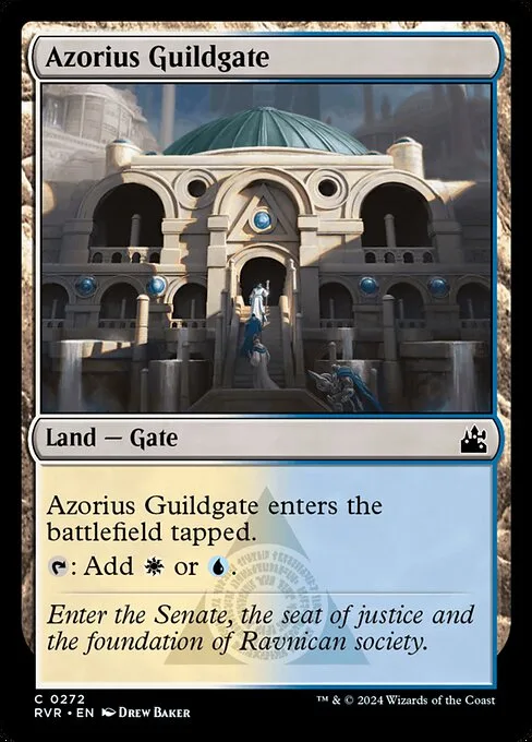 Azorius Guildgate · Ravnica Remastered 272/531