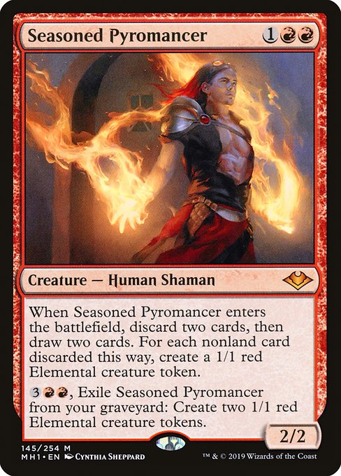Seasoned Pyromancer · Modern Horizons 145/255