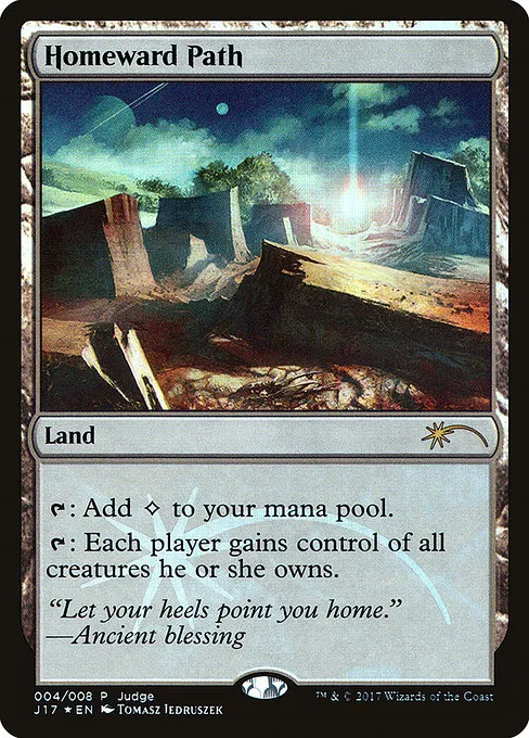 Homeward Path · Judge Gift Cards 2017 4/9